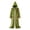 Green#02, variant on Christmas Holiday Monster Hooded USB Heated Wearable Blanket Cozy Plush Flannel Wrap Robe with Large Pockets for Winter in Red and Green 1 Pack