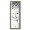 thumbnail image 2 of ArtToFrames 13" x 38" Aged White Gold Picture Frame, 13x38 inch Silver Wood Poster Frame (WOM-2036),  Pack, 2 of 7