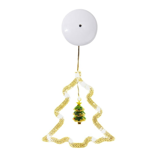 koolsoo Christmas Window Light LED Xmas Ornament Lantern for Party Winter Home Decor Christmas Tree