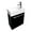 Black, variant on Dandi Wall Mount Cabinet Vanity Sink Combo 17 3/4" Small Heavy Duty White Porcelain Bathroom Sink, Black Cabinet, Faucet, Drain w/Overflow and Towel Bar Renovators Supply