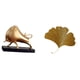thumbnail image 1 of Escultura De Toro, Decoración Del Hogar, Decoración De Mesa, Artesanías, Estatua Abstracta De Buey, Figura De Ganado, Hierro Forjado, Hojas De Ginkgo, Decoración De Pared, Escultura, 1 of 8