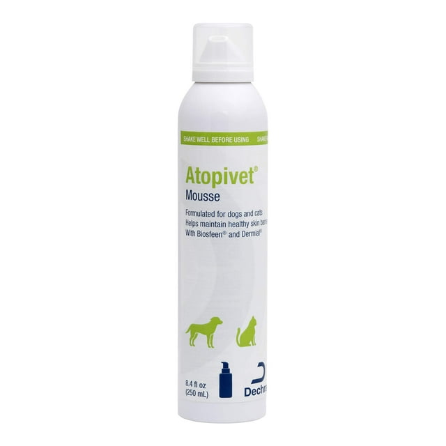 Atopivet Mousse de Soin pour Chiens et Chats, 8,45 oz