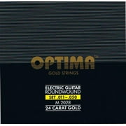 Optima 24 K Gold Plated Electric Guitar Strings .011-.050