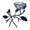 A, variant on A Iron Branch Bird Nest Candle Holders Rustic Metal Tealight Stand For Table Centerpiece