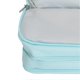 thumbnail image 2 of Pencil Case Multipurpose Large Capacity Pencil Bag Portable Canvas Pencil Pouch for School Office Library Blue, 2 of 3