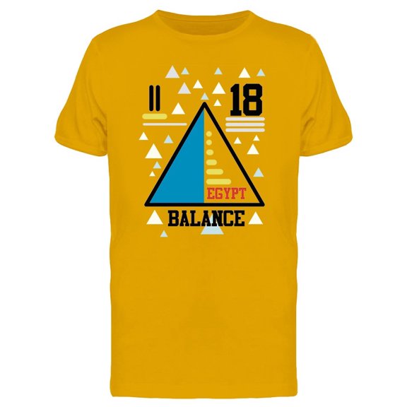 Egypt Balance Graphic Tee Men's -Image by Shutterstock