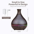 thumbnail image 5 of KAMIDA 500ml oil  Diffuser with 6*10ml Essential Oil with Remote,Oil Air Humidifier Vaporizer with 7 Colors Lights for Large Room , Home, Office for Gift,Black, 5 of 12
