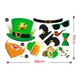 thumbnail image 6 of XGFHYJEH St Patricks Day Decorations, St Patricks Day Wall Decals, St Patricks Day Decorations Indoor, Set of St. Patrick's Day Window Stickers Irish Holiday Wall Stickers Decoration, 6 of 6