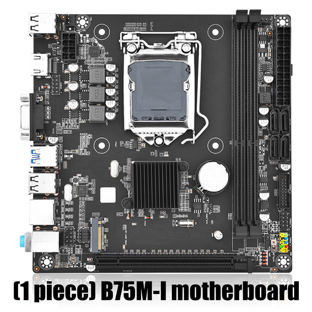 Yammee B75M-I Mini-ITX LGA 1155 Socket Motherboards Processors DDR3 RAMs 16GB M.2 Slot