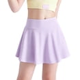 thumbnail image 2 of Gealkoca Athletic Skirts for Tennis Golf Flowy Skirt for Kids Girls A Line Pleated Skirts with Lined Kid Casual Summer Solid Color Skirt 3-13 Years, 2 of 6