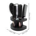 thumbnail image 6 of HOTBEST 5 PCS Hair Brush Comb Set Ladies Women Hair Care Massage with Mirror and Holder Cosmetics Hair Styling Tools Sets Adults & Kids, 6 of 7