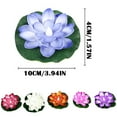 thumbnail image 2 of fashionhome Floating Pool Lights Battery Powered LED Floating Lotus Light For Festivals F, 2 of 6