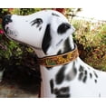 thumbnail image 2 of Large 21''- 25''  Padded Leather Hand Crafted Tooled Dog Collar 60FK42, 2 of 5