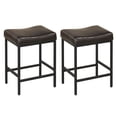 thumbnail image 1 of Gymax Bar Stools Set of 2 Bar Chairs for Kitchen Island Backless Modern Barstools, 1 of 8