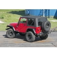 thumbnail image 3 of Rough Country Replacement Black Soft Top for 97-06 Jeep TJ, 3 of 8