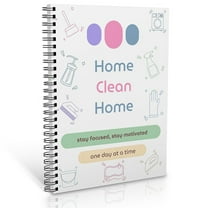 2026 Chore Chart Planner for Adults Home Cleaning Schedule Notebooks with Daily Task Checklists Weekly Organizers for Household Chores Cleaning Routines white 8.2 In