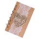 thumbnail image 1 of Libro de de la boda,Cuaderno rústico,Revistas boda,recuerdo de la ,casarse inmóvil,del favor del regalo,ideas de la boda yotijar Libro de visitas de la boda, 1 of 9