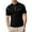 Black, variant on Afdoent Men's Golf Shirt Male Summer Mesh Ice Silk Solid Color Shirt Top Golf Shirts For Men Casual Lightweight Classic