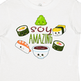 thumbnail image 4 of Inktastic Soy Amazing- Cute Sushi and Wasabi Boys or Girls Toddler T-Shirt, 4 of 5