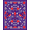 Purple, Pattern 2, variant on ODIKA 2x3 Machine Washable Non-Slip Area Rug, Frosty Meadow Songbird Joyful Celebration Platform High Traffic Rug, Red, 631480
