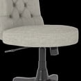 thumbnail image 3 of Bush Business Furniture Arden Lane Mid Back Tufted Office Chair in Light Gray, 3 of 5