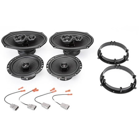 Skar Audio Complete Performance Series Speaker Upgrade Package - Fits 2003-2007 Honda (Best Performance Upgrades For 5.3 Vortec)