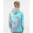thumbnail image 3 of Colortone Tie-Dyed Cloud Fleece Hooded Sweatshirt, 3 of 5
