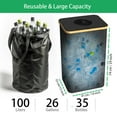 thumbnail image 3 of MIDODO Recycling Bin for Kitchen Indoor Home, Large 26 Gallon 100L Recycle Bin with Lid Removeable Reusable Inner Bag for Bottle Can Plastice Stickers, 3 of 8