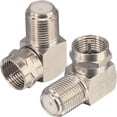 thumbnail image 3 of LNGOOR 90 Degree Adapter  Extend Rg6 Coaxial Cables  Wall Mounted Tvs Connector  Manage Cables Efficiently  Tight Space Installation  Protect Input Jack  Directtv And Dish Network, 3 of 6