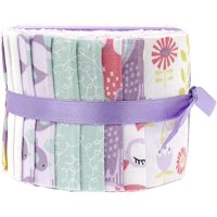Fabric Palette Jellies 2.5"X42" 20/Pkg-Pookie Luna