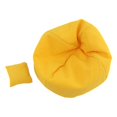 thumbnail image 1 of Sofá miniatura con almohada Regalos Micro Paisaje Adorno de dormitorio Suministros de decoración Amarillo, 1 of 9