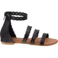 thumbnail image 3 of Beverely Hills Polo Club Ankle-Strap Gladiator Sandals (Little Girls & Big Girls), 3 of 7
