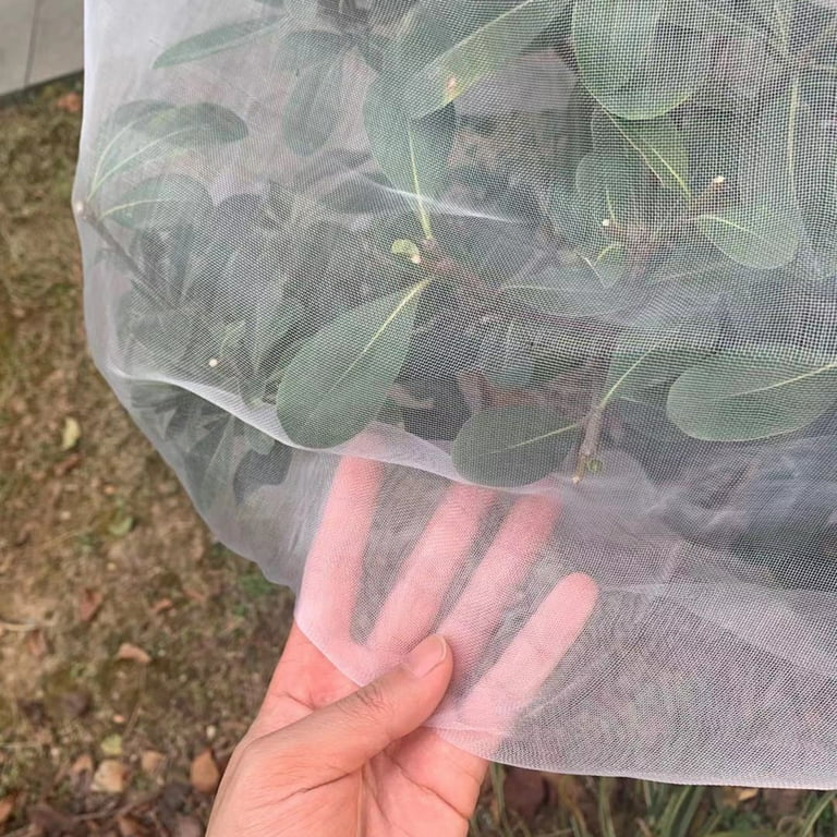 Hesroicy Plant Cover Bag Wind-Prevent Breathable Nylon Garden