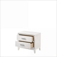 thumbnail image 6 of Haiden White Modern 2-Drawer Storage Nightstand for Bedroom, 6 of 7
