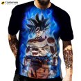 thumbnail image 4 of Camiseta Impresa 3D Anime Vegeta Son Goku Hombres Moda Casual Dibujos Animados Cool Tops De Gran Tamañopangjing, 4 of 4