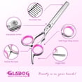 thumbnail image 2 of Juego de tijeras de peluquería canina GLADOG 4 en 1: consejos de seguridad, 2 of 6