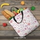 thumbnail image 5 of Fotbe Retro Floral Bolsa Tote con Estampado para Mujer, Bolsos con Cremallera, Bolsa de Hombro Casual de Gran Capacidad con Bolsillos Internos, 5 of 7