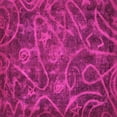 thumbnail image 1 of Ahgly Company Indoor Square Abstract Pink Modern Area Rugs, 3' Square, 1 of 4