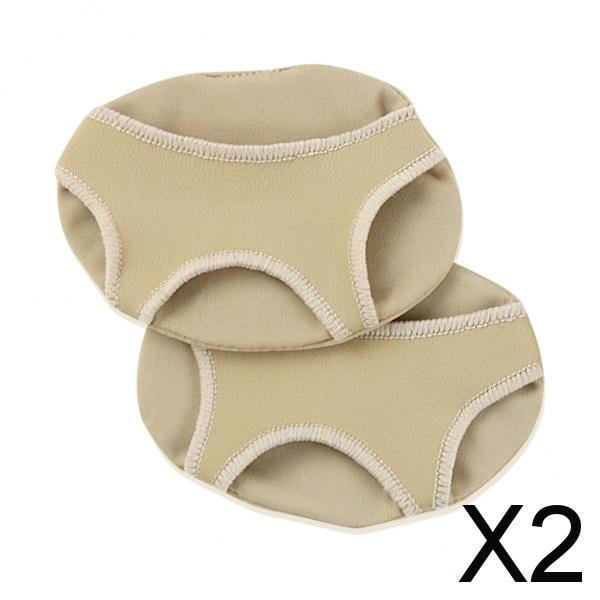 Almohadillas Metatarsianas Yinane para Hombre y mujer 1 par Gel de Silicona reutilizables 2 piezas