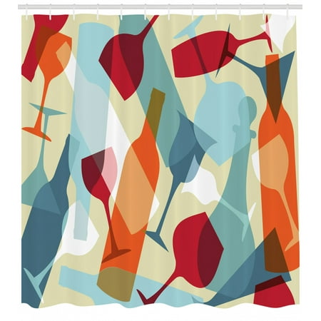Wine Shower Curtain Modern Design Tiendamia Com