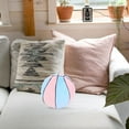 thumbnail image 4 of WASHWEPE Ball Pillow Sports Pink PP Cotton 1Set For Resting And Sports Atmosphere, 4 of 5