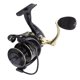 thumbnail image 3 of Carrete De Pesca Giratorio, Copa De Alambre De Metal, Agarre Cómodo, Brazo Basculante De Metal, Rueda De Línea De Pesca, Alta Dureza Para Ríos Y Océanos, 3 of 7