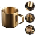 thumbnail image 5 of Metal Cereal Cup Metal Cup Metal Porridge Cup Handle Breakfast Cup Milk Container, 5 of 5