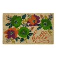 thumbnail image 1 of Entryways Basics P2270 Unique Fleurs Coco Paillasson & 44; Multi Couleur, 1 of 1