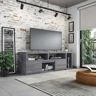 Gray Grey TV Stands in TV Stands Entertainment Centers Walmart