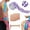 P, variant on Clearance Sale Breathable Cotton Athletic Sports Tape, 33 Colors & Patterns, Hand-Tearable, No Residue, for Joint Support & All Sports