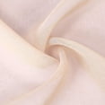 thumbnail image 4 of 2 Pcs Floral Embroidered Semi Sheer Valance, Rod Pocket Linen Textured Voile Valance, 4 of 6