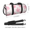 thumbnail image 4 of Fotbe Cartoon Pig Pattern Foldable Sports Gym Bag with Wet Dry Pocket, Ultralight Travel Bag, Large Capacity Duffel Bag, Splash Proof Carry on Bag, Overnight Bag, Weekender Bag, 4 of 8
