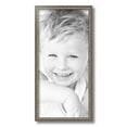 thumbnail image 2 of ArtToFrames 10x21" Silver Picture Frame, Multi Wood Poster Frame, with Regular Acrylic and 2 (FBPL-4756), 2 of 7