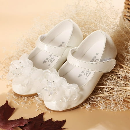 

Cathalem Size 4 Slip on Shoes 2022 New Crystal Designer Princess Shoes Beautiful Kids Girls Shoes Casual Size 1 Wide Girls Shoes White 6 Years